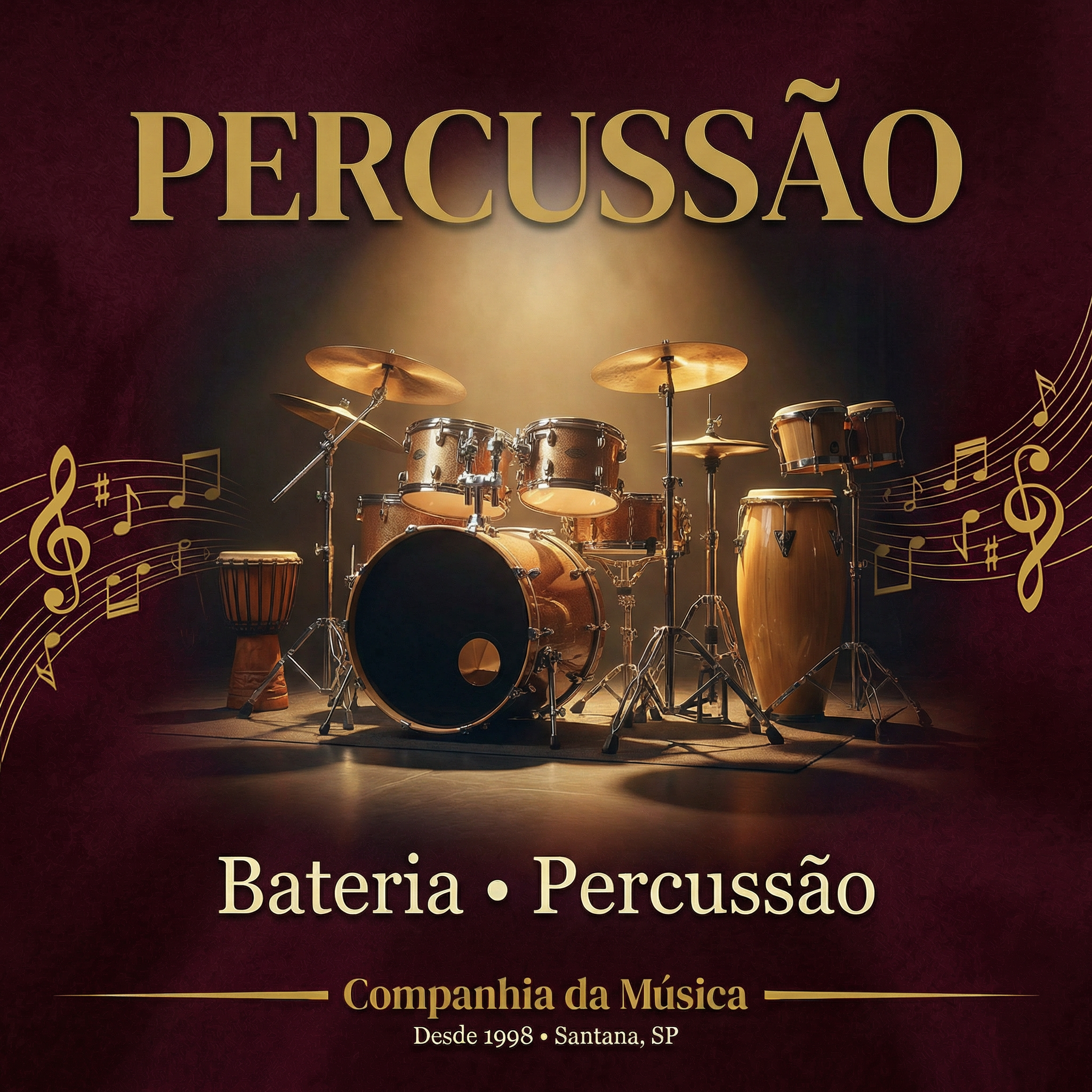 Curso de Percussão