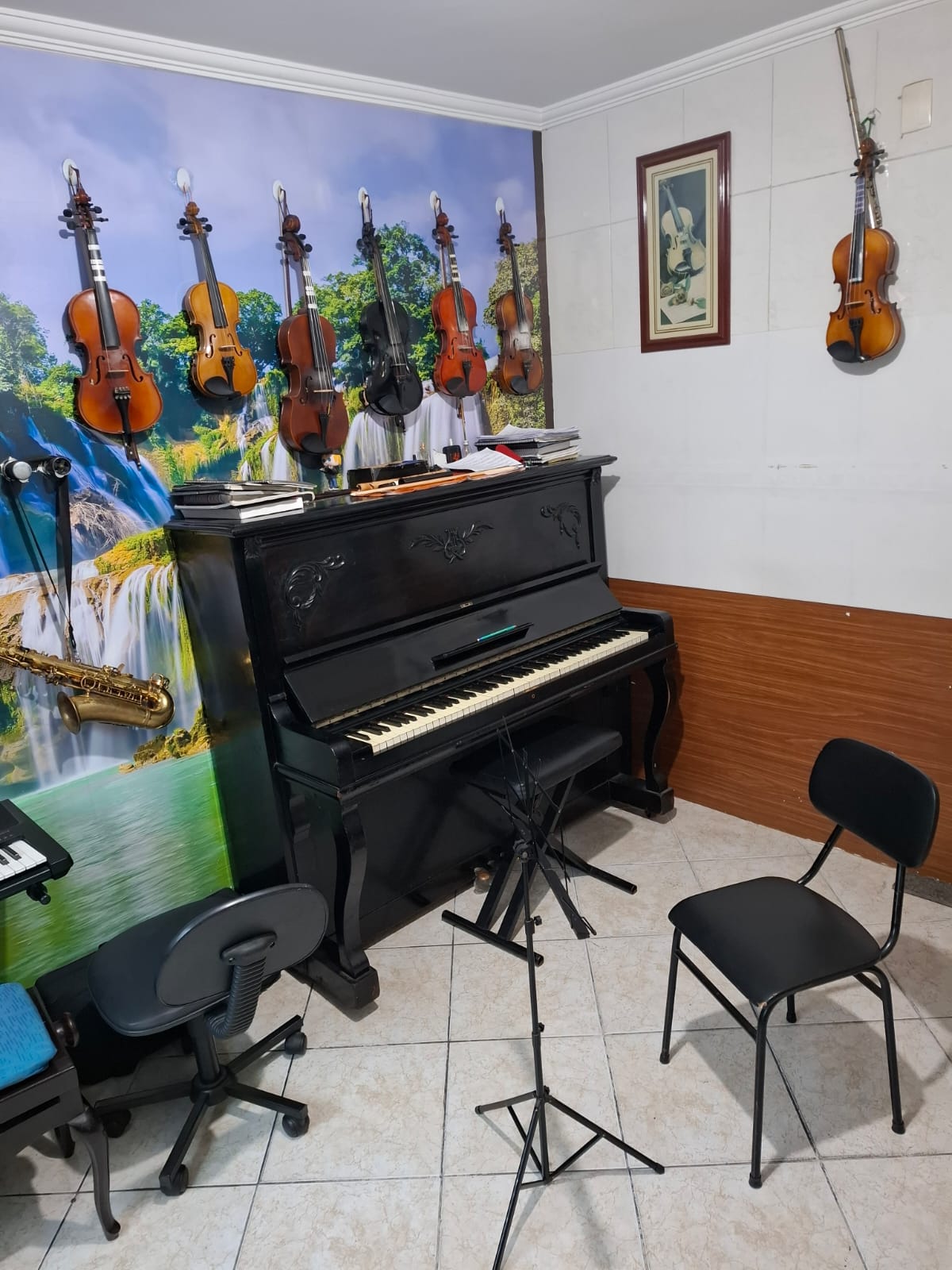 Sala de Piano e Violino